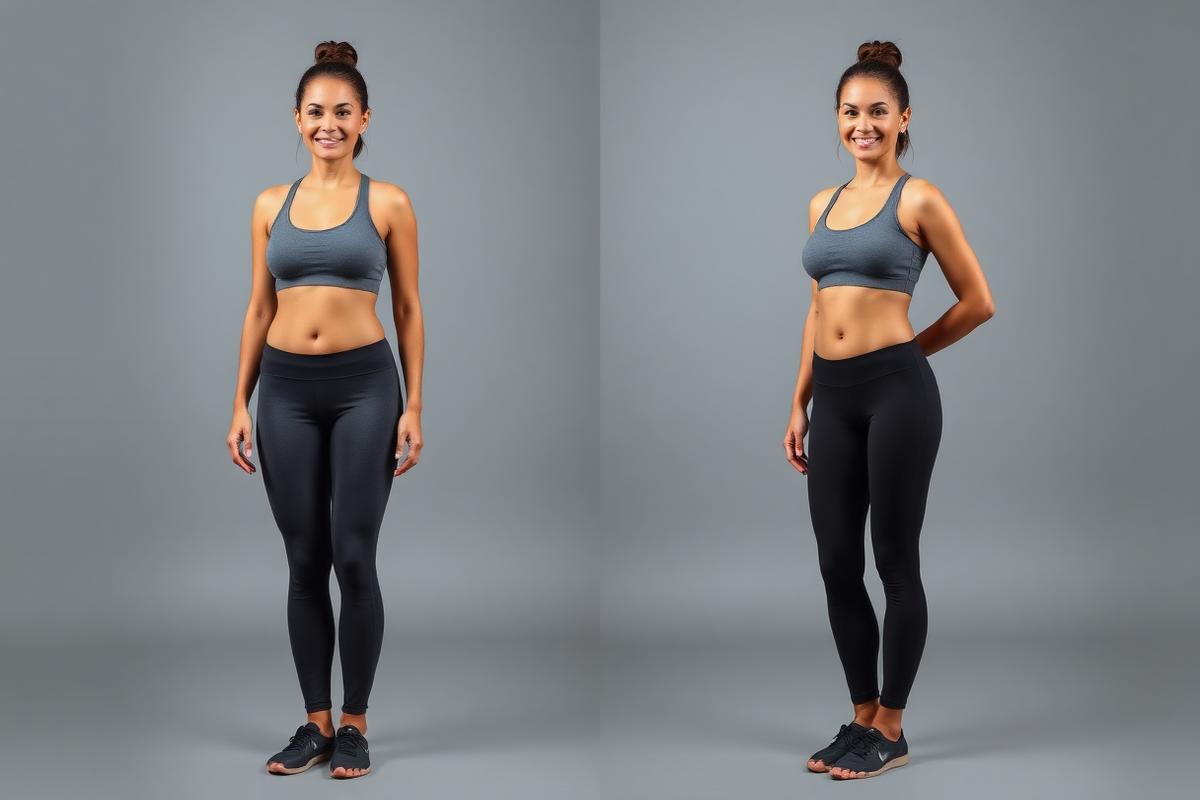 Transformação da Marina: antes e depois de -14 kg